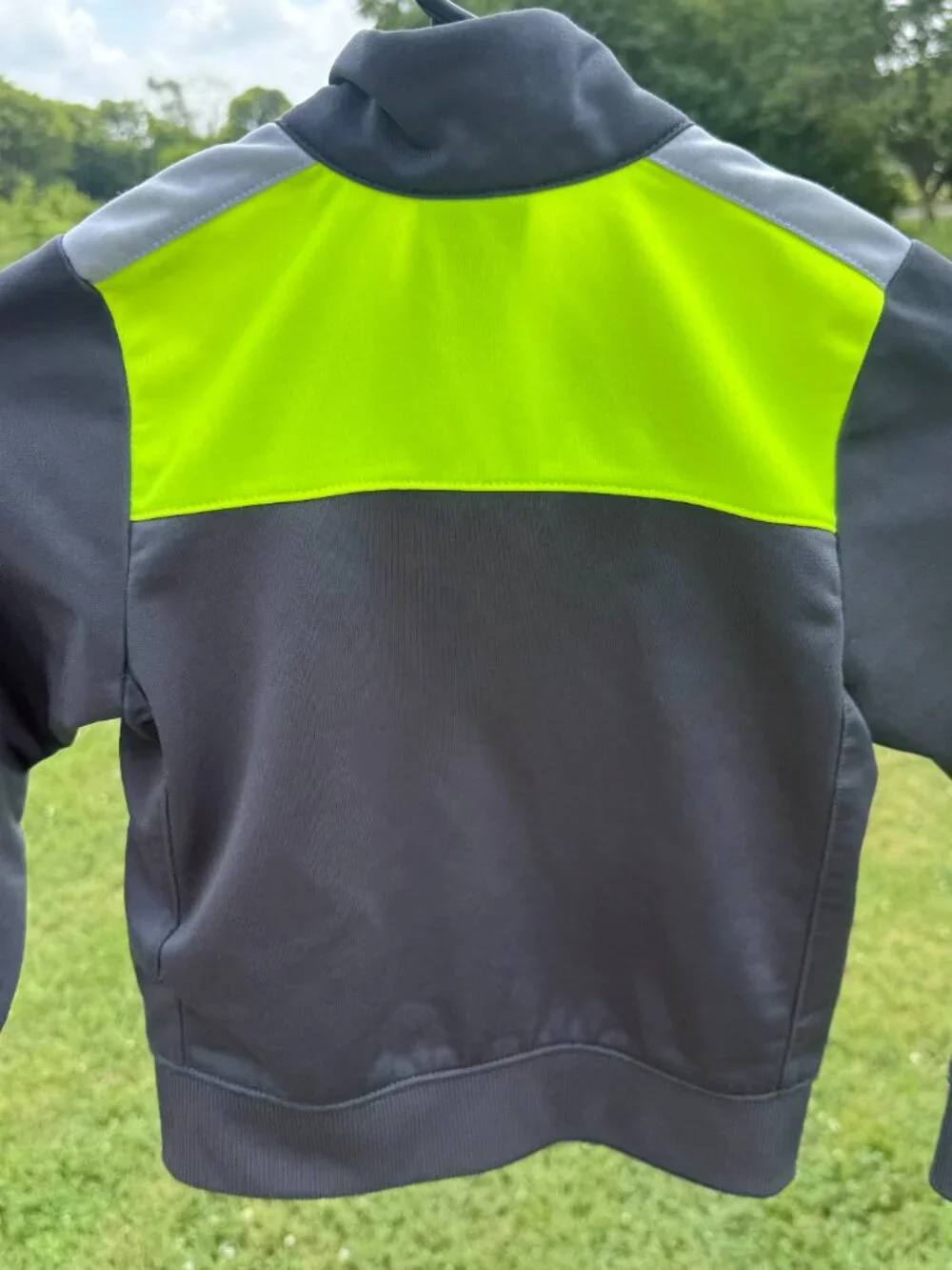 Nike Just Do It Toddler Track Jacket Neon Sporty Athleisure 4T Zip Up 3922